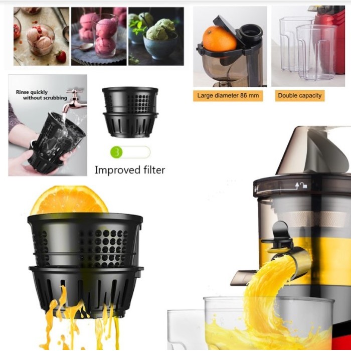 KHUSUS GOSEND MIUI Masticati Slow Juicer (Sparepart)