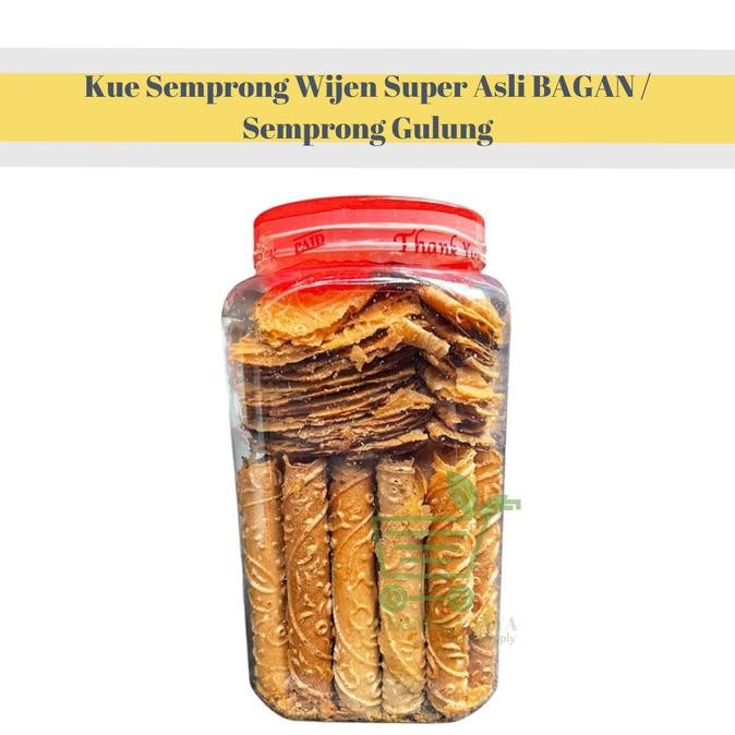 

Kue Semprong Wijen Super Asli Bagan / Semprong Gulung Stok Terbatas