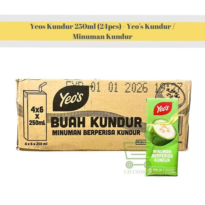 

Yeos Kundur 250Ml (24Pcs) - Yeo'S Kundur / Minuman Kundur Stok Terbatas