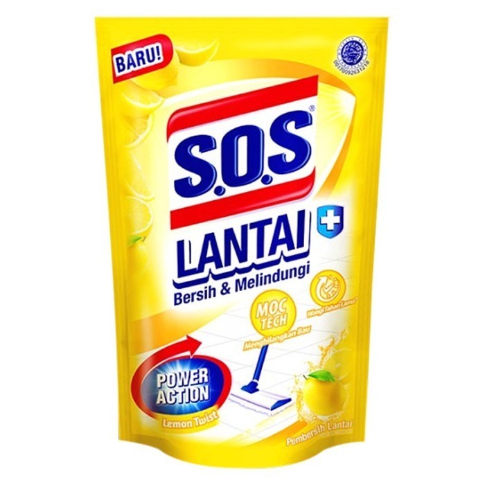SOS LANTAI LEMON TWIST REF 375ML