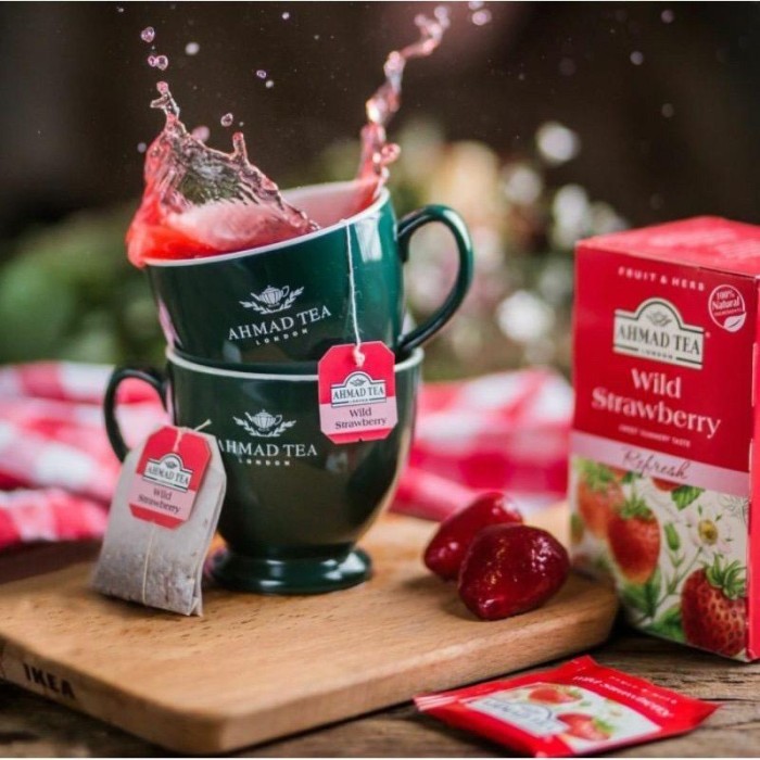 

Ahmad Tea Wild Trawberry Infuion 20 40Gram Terlari