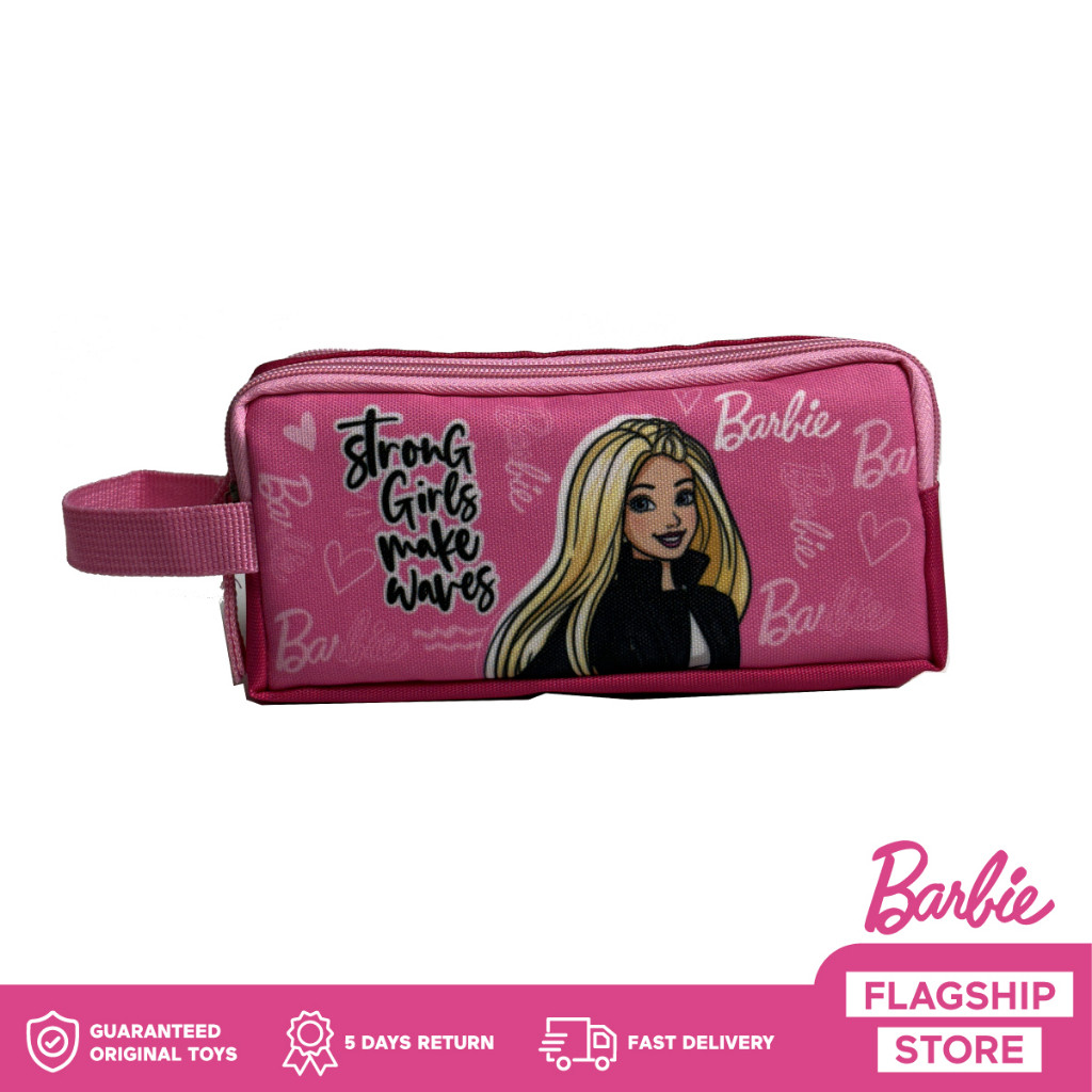 

Dadi Prima Pencil Case Barbie Strong Girls Make Wave 2 Zipper 20 cm