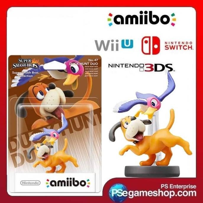 

PROMO AMIIBO SUPER SMASH BROS. SERIES FIGURE (DUCK HUNT)