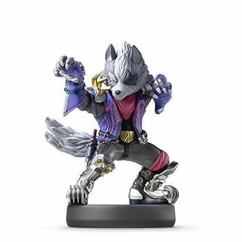 

PROMO NINTENDO AMIIBO WOLF SUPER SMASH BROS. SMASH BROTHERS SERIES
