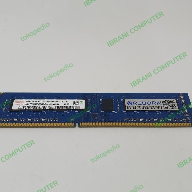 

PROMO RAM PC DDR3 4GB PC3-10600U LIFETIME REBORN