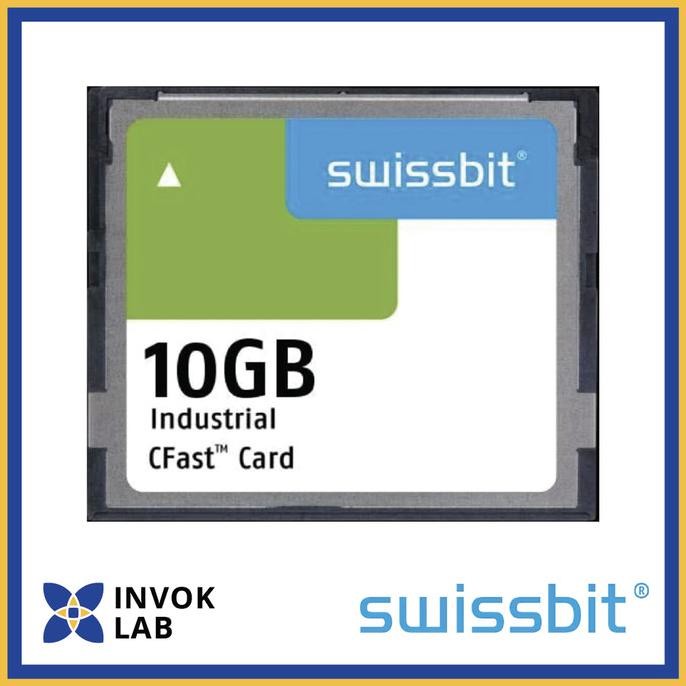 

PROMO SWISSBIT INDUSTRIAL CFAST CARDS F-86 3D NAND PSLC 10 GB