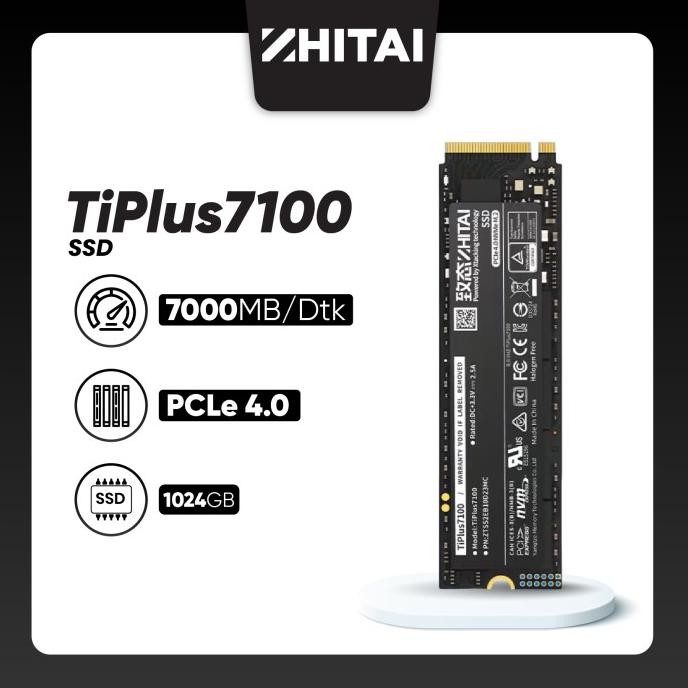 

PROMO ZHITAI SSD PS5 TIPLUS 7100 M.2 LAPTOP NOTEBOOK DESKTOP M2 SOLID STATE DRIVE 2T TIPLUS7100 BLACK MYTH WUKONG OFFICIAL PARTNER