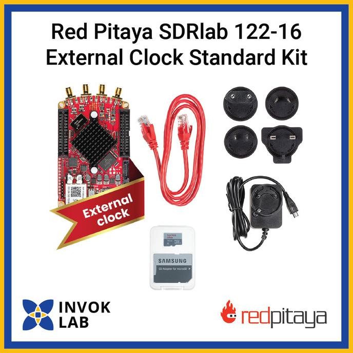 

PROMO RED PITAYA SDRLAB 122-16 EXTERNAL CLOCK STANDARD KIT