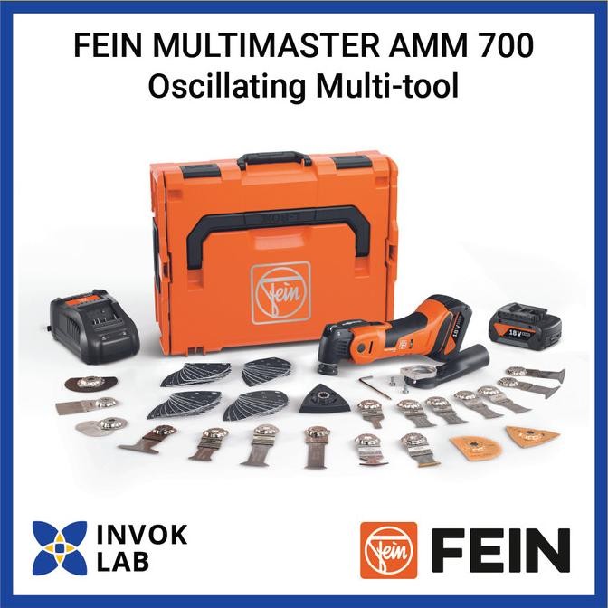 

PROMO FEIN MULTIMASTER AMM 700 MAX TOP AS CORDLESS OSCILLATING MULTITOOL