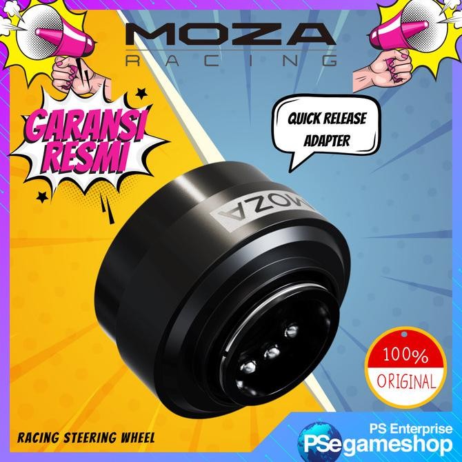 

PROMO MOZA RACING QUICK RELEASE ADAPTER QR STEERING WHEEL NOT NRG FANATEC