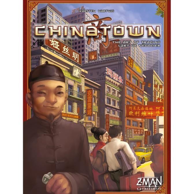 Berkualitas Chinatown ( Original ) Board Game | Board Games | BoardGame