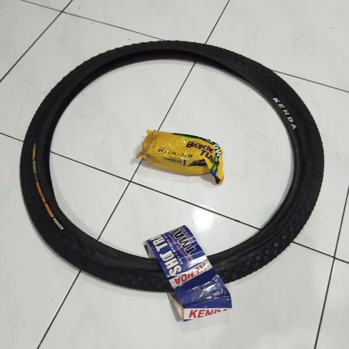 Siap Kirim Ban LUAR DALAM sepeda 24 x 175 Kenda / swallow 24" MTB / Mini 175