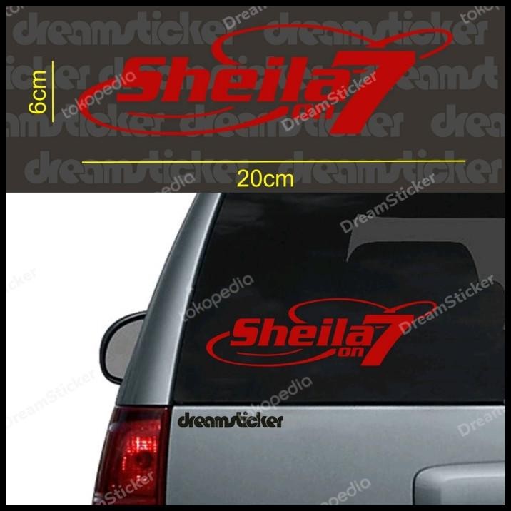 

BEST DEAL STICKER STIKER MUSIK BAND SHEILA ON 7 LOGO LAWA !!!!!