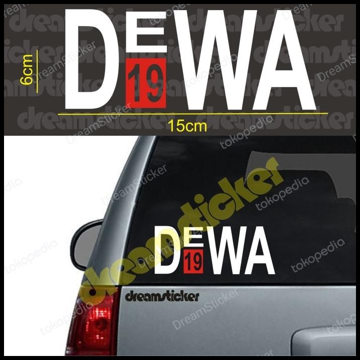 

HOT DEAL CUTTING STICKER DEWA 19 LOGO BAND STIKER !!