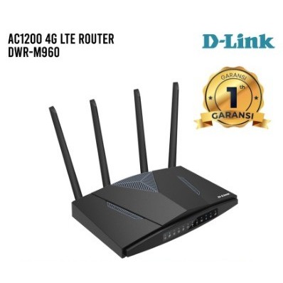 D-link DWR-M960 4G LTE Modem SIM card slot ROUTER Dual Band