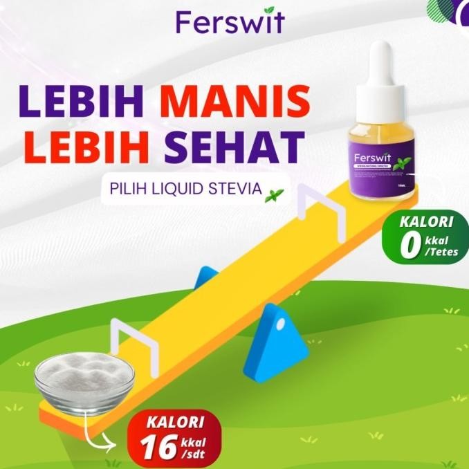 

Ferswit Stevia Pemanis Alami 0 Kalori 100% Original