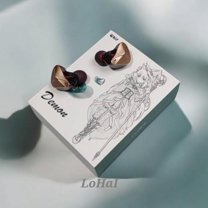 In Ear Monitor Cvj Demon Earphone Dynamic Driver Iem Stage Panggung