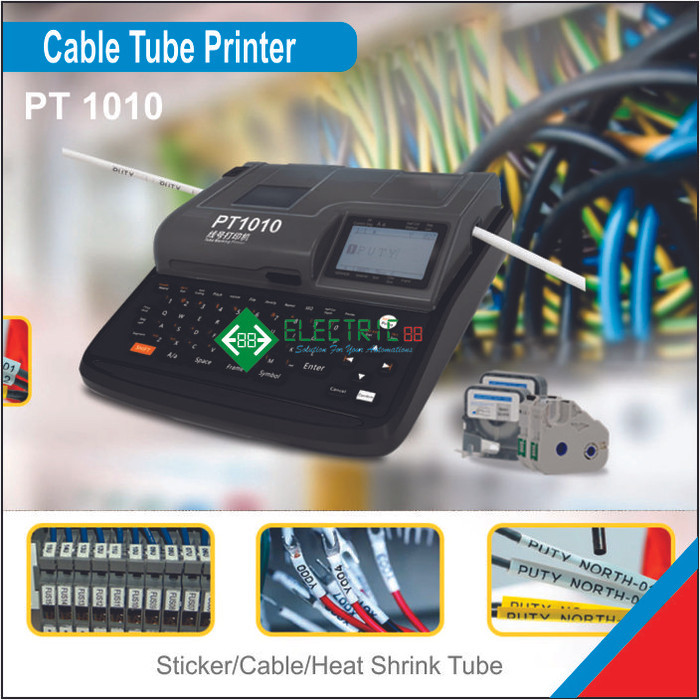 Printer Label Tube Kabel PUTY PT1010