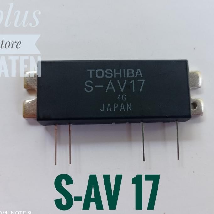 FINAL MODUL S-AV17 SAV 17 TOSHIBA ORIGINAL RF POWER PERSAMAAN SC1091