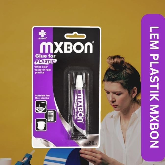 

Mxbon Lem Plastik 20 Ml - Transparan