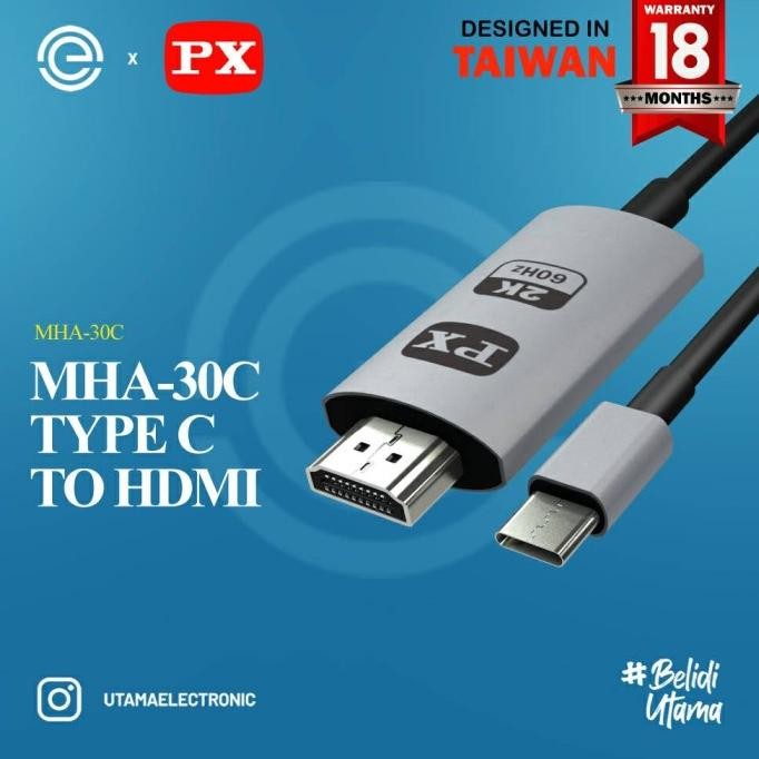 PX Kabel HDMI TV Converter 2K - PX MHA-30C