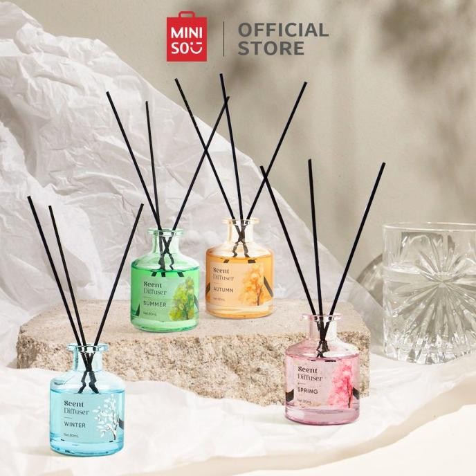 

Miniso Reed Diffuser FOUR SEASON SERIES Pengharum Ruangan Aromaterapi L88S