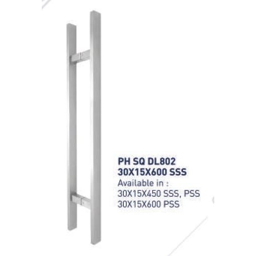 PULL HANDLE DEKKSON DELUXE SQ PH DL802 30X15X600X400 SSS As 40x60