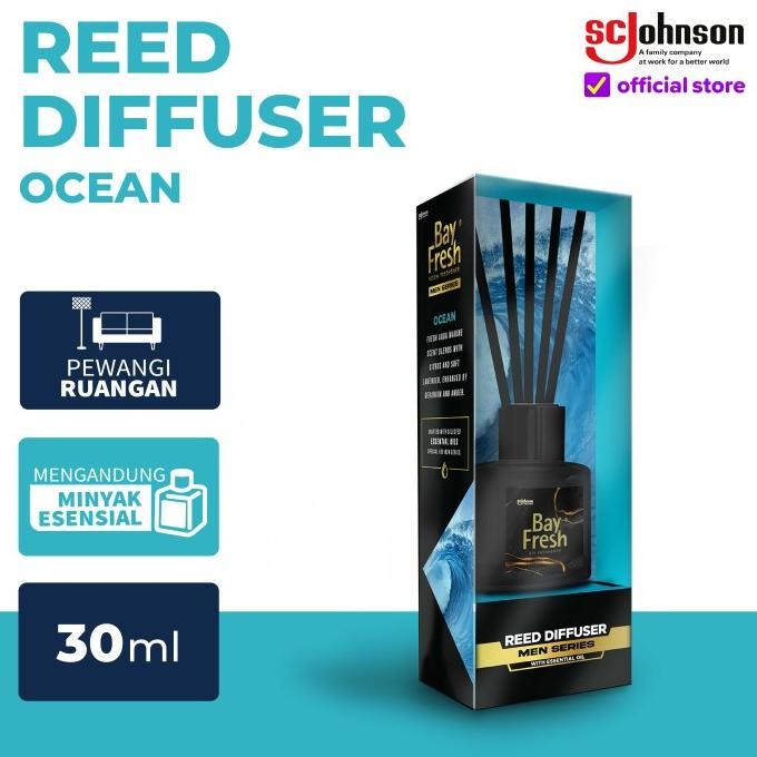 

Bayfresh Reed Diffuser Men Series Pengharum Ruangan - Ocean L88S