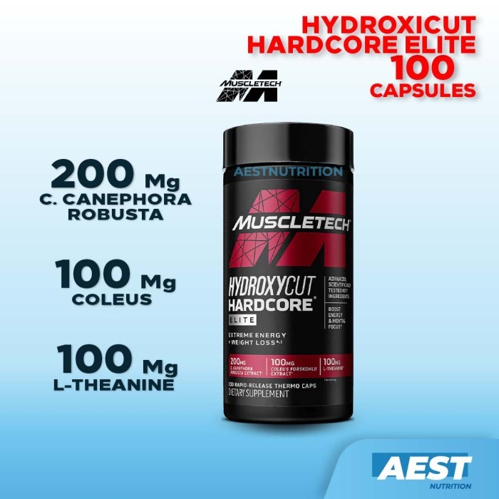 Sale Muscletech Hydroxycut 100 Capsul Fat Burner