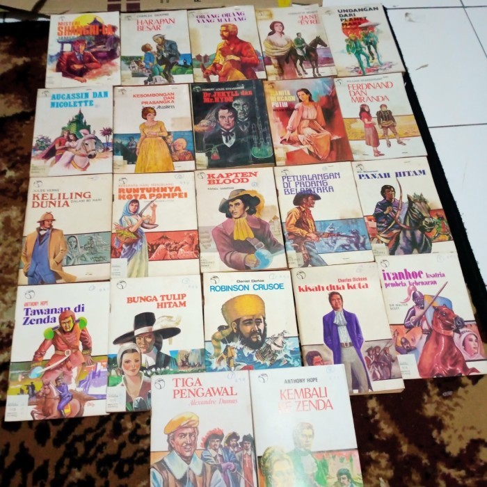 (TBM) Novel Sastra Terjemahan Seri elang-22judul