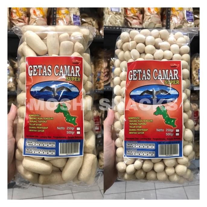 

Getas Ikan Cap Camar / Getes Ikan Kerupuk Asli Bangka 250gr