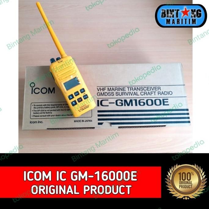 HT Icom IC-GM1600 GM 1600 GMDSS VHF Marine Ori New