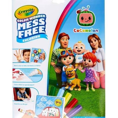 

Crayola Color Wonder Mess Free Coloring Cocomelon