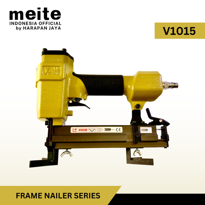 Cuci Gudang Meite V1015 Mesin Paku Tembak V Nailer Sudut Bingkai Figura Frame V