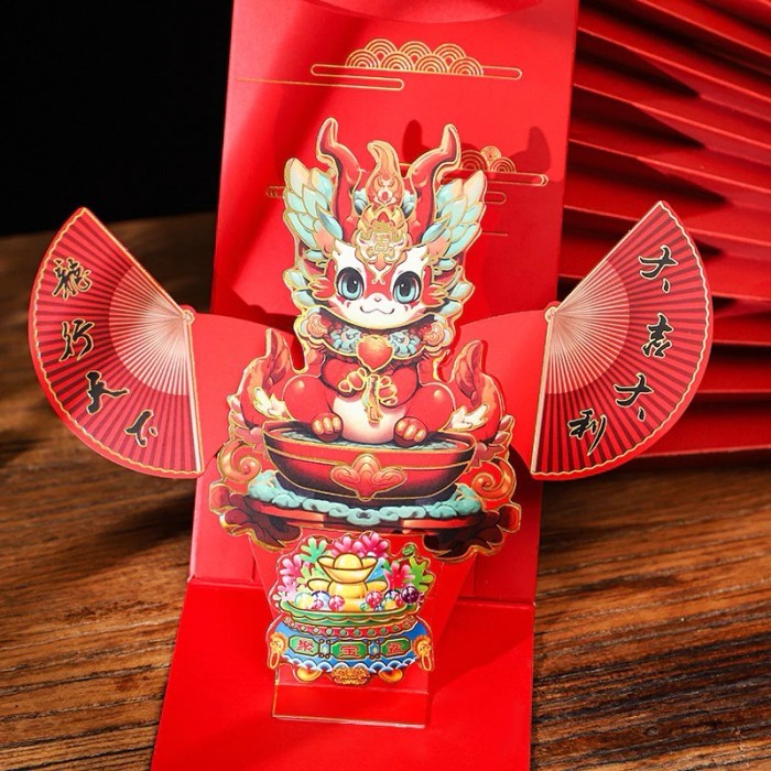 

Imlek Ampao Imlek 3D Tahun Ular Amplop Chinese New Year Angpau Tahun Baru Sincia - AA Limited