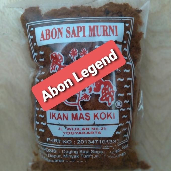 

(Ready) Abon Sapi Cap Ikan Mas Koki