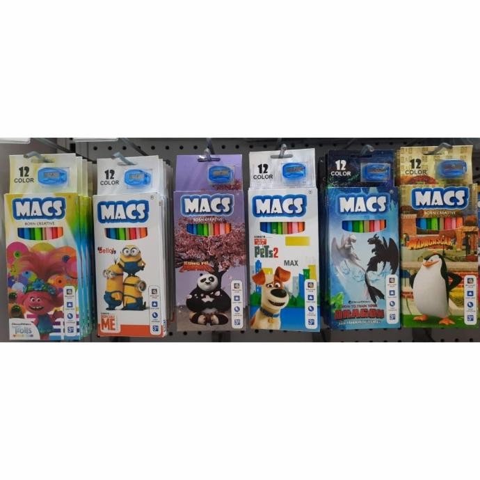 

MACS Pensil Warna 12 Colour Pencil
