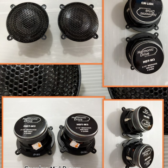 Mid range 2.5 inch/Harmonic drive/