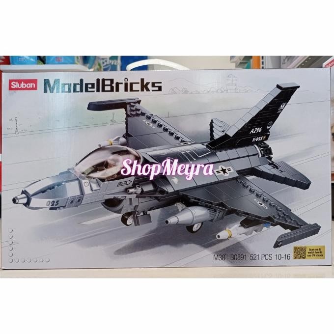 Sluban Model Bricks Falcon Fighter 521
