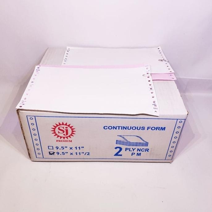 

BEBAS ONGKIR - CONTINUOS FORM SJ PREMIUM 2PLY NCR PRS BAGI 2