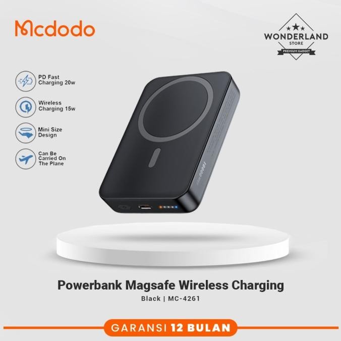 Sale Mcdodo Pb Magsafe Magnetic Powerbank Wireless 20W Fast Charging Pd
