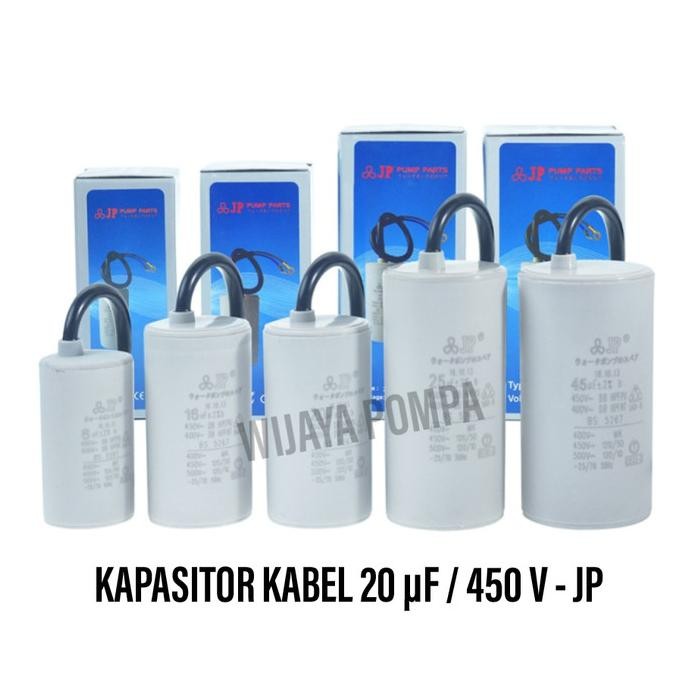 Promo KAPASITOR POMPA AIR 20 UF COD