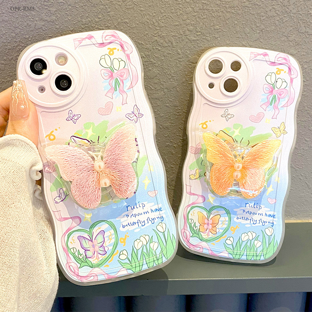 Casing Hp Untuk Realme 14 14T C1 2 3 5 5i 5S 6i 6 11 9 9i 8 8i 7i C17 Pro Plus Pro+ 4G 5G Bracket Ho
