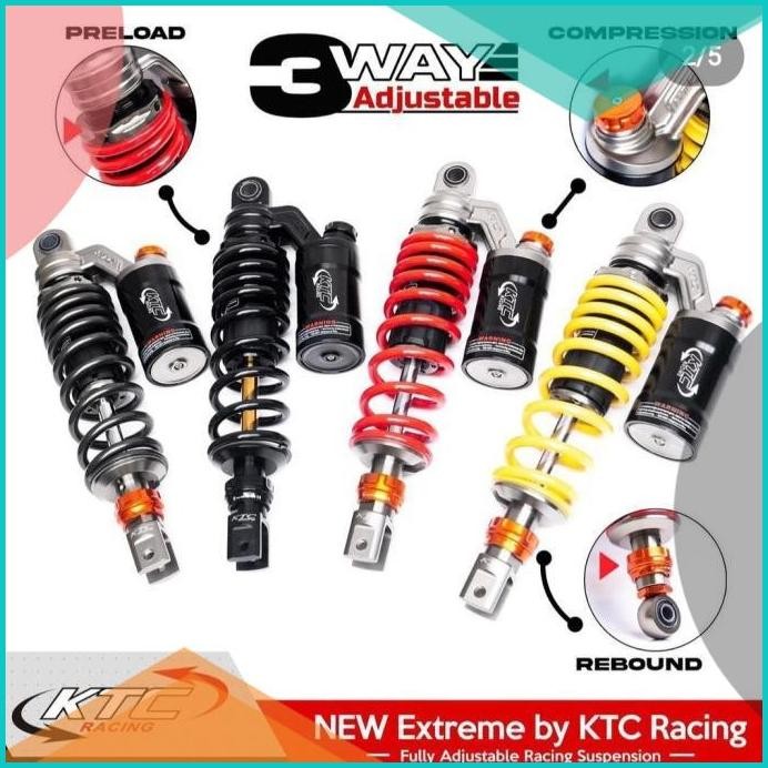 Shockbreaker KTC Extreme Tabung Atas Adjustable Rx King - RXS - RXZ Uk