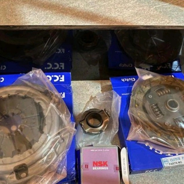Kampas Kopling Kampas Kopling Set Honda Jazz Gd3 Vtec Idsi, New City Gd8 Vtec Idsi