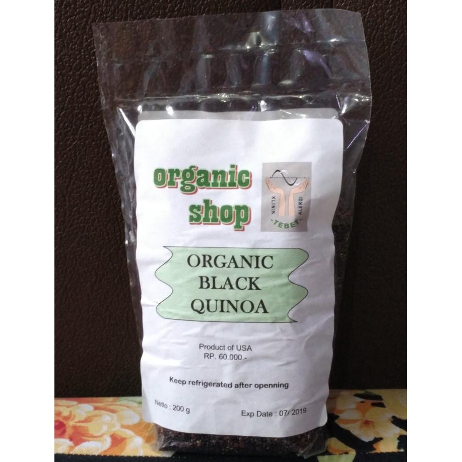 

Organic Shop - Quinoa Black - 200 Gr