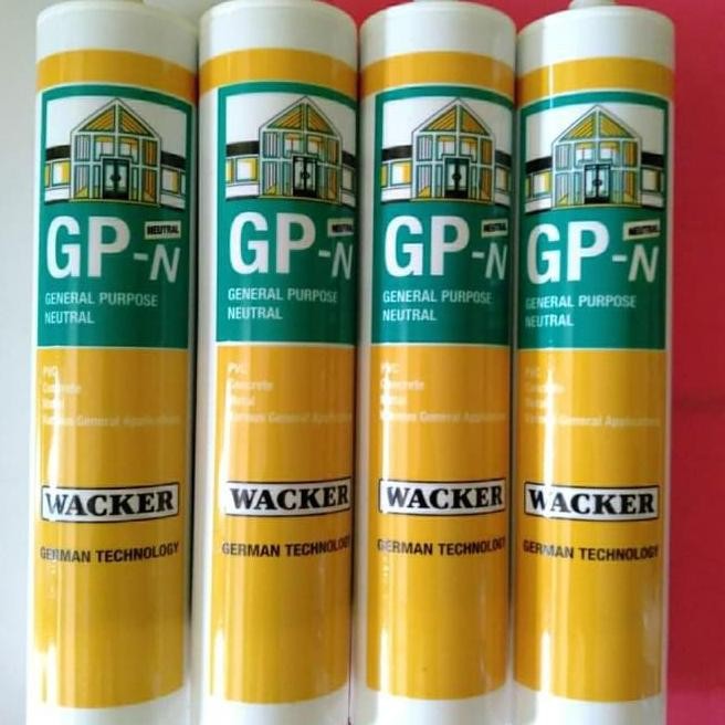 Promo Wacker Sealant silicone GP Netral WACKER GP N COD