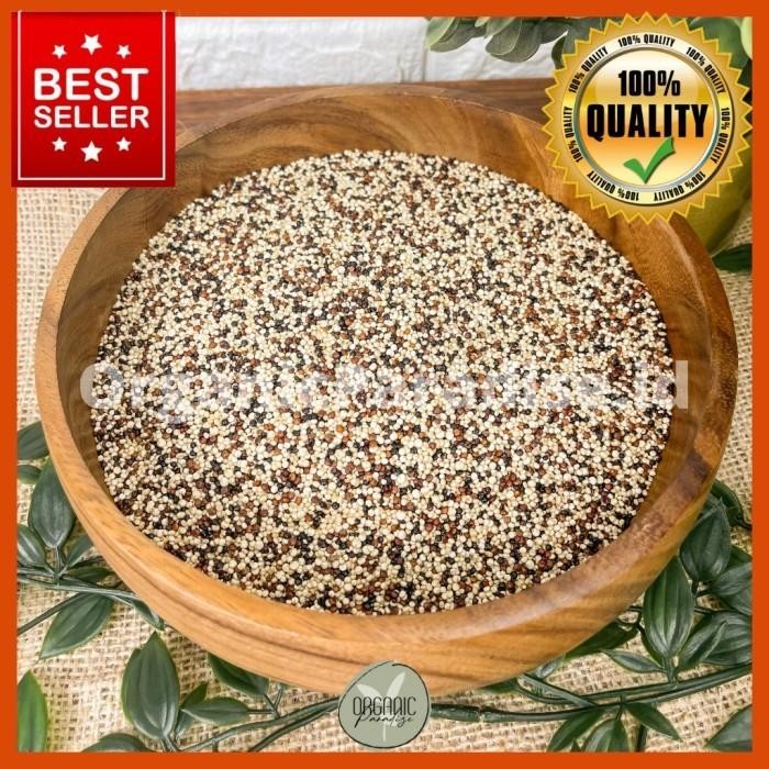 

Organic Tricolor Quinoa 500Gr Premium Quality Organic Paradise