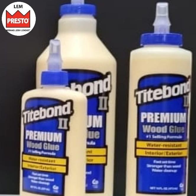 Promo Titebond II Premium Lem Kayu Tahan Air 473 ml COD