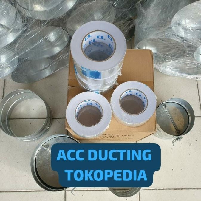 Promo ALUMUNIUM TAPE TD DUCTING / ALTIPE / DUCT TAPE / ALTAPE PU 50 METER COD